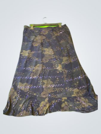 Floral Print Maxi Skirt