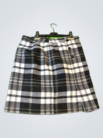 Plaid Mini Skirt