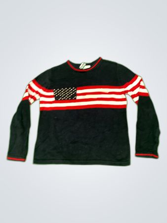 American Flag Sweater