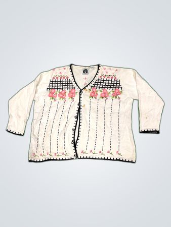 Storybook Knits Embroidered Cardigan