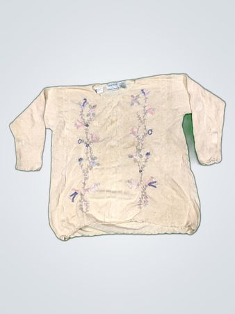 Floral Embroidered Blouse