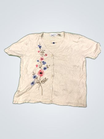 Alfred Dunner Embroidered Blouse