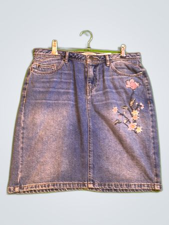 Camaieu Denim Mini Skirt