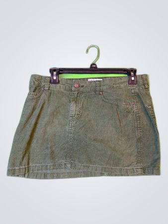 H&M Corduroy Mini Skirt