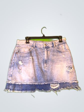 Bershka Denim Mini Skirt
