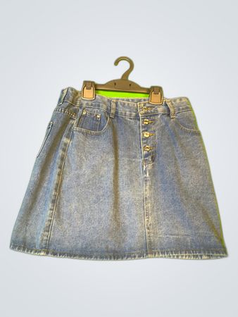 Unbranded Denim Mini Skirt