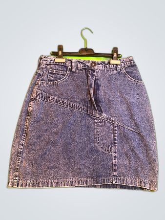 Fade Out Denim Skirt