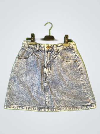 Bershka Denim Mini Skirt