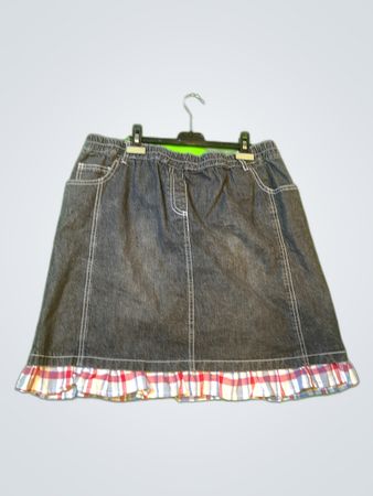 Mia Linea Denim Mini Skirt