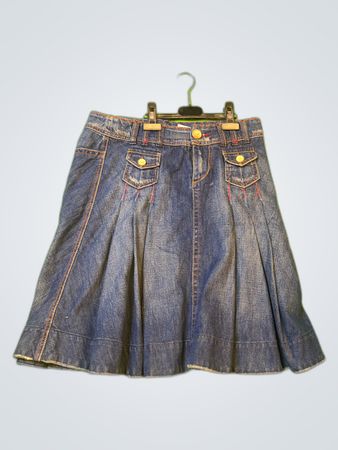Promod Denim Mini Skirt