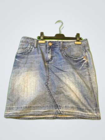 Zero Denim Mini Skirt