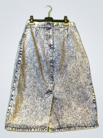 El Dorado Denim Midi Skirt