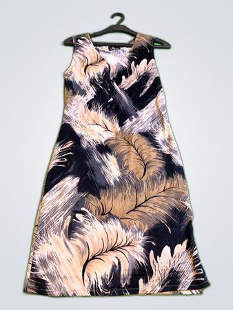 Mania Collection Printed Sleeveless Mini Dress