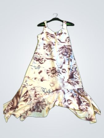 Unbranded Floral Print Sleeveless Maxi Dress