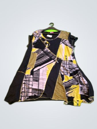 DPM by Doech Mod Patchwork Maxi Dress