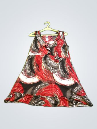 House of Holland Printed Sleeveless Mini Dress