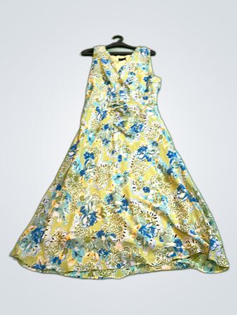MSK Floral Wrap Maxi Dress