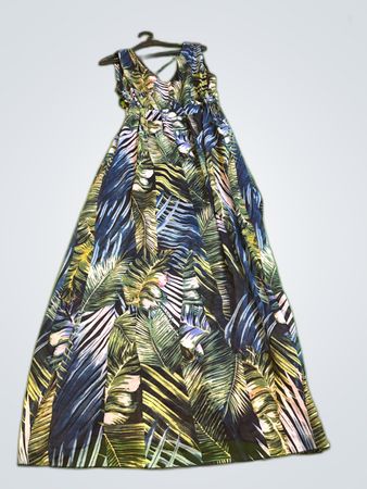 Tropical Print Dress
