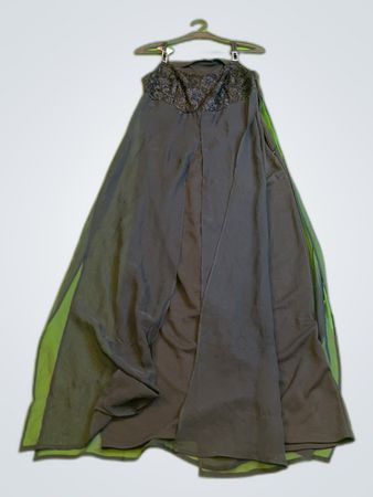 Javelin Black Lace Maxi Dress