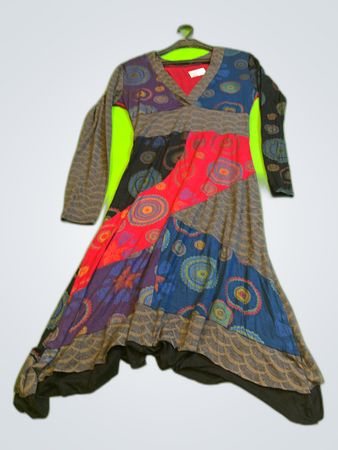 Bohemian Printed Maxi Dress