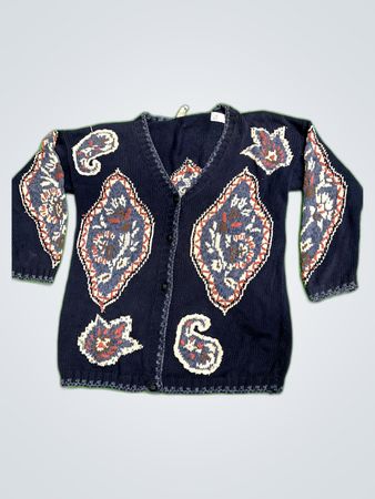 Jaeger Knit Cardigan Sweater