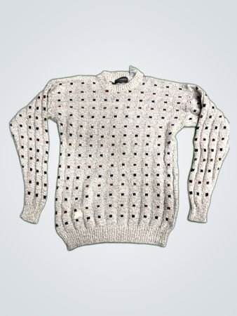Express Patterned Knit Sweater