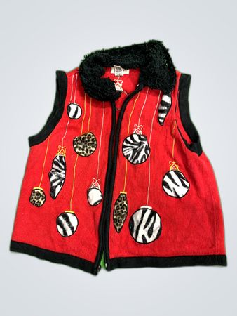 Bechamel Festive Knit Waistcoat