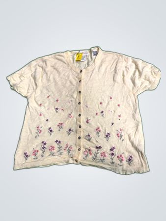 Jaclyn Smith Floral Cardigan