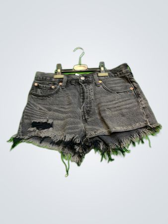 Levi's 501 Distressed Denim Shorts