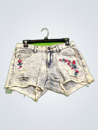 Jannino Distressed Denim Shorts