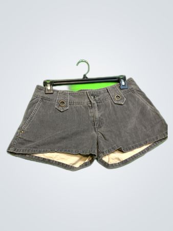 Foxy Jean Gray Denim Cargo Shorts