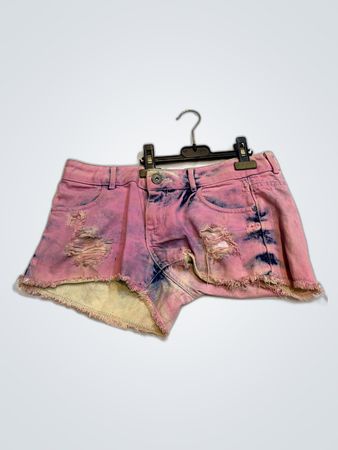 FBSISTER Distressed Denim Shorts