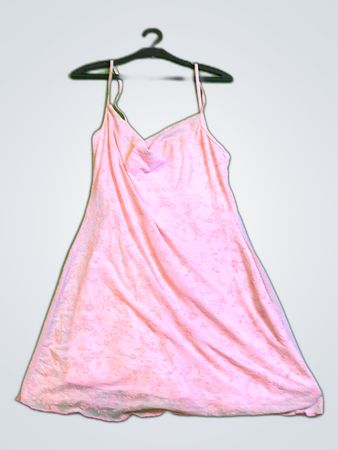 Unbranded Pink Floral Slip Dress