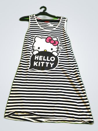 Hello Kitty Striped Mini Tank Dress