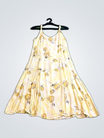 Nice Day Floral Viscose Maxi Dress