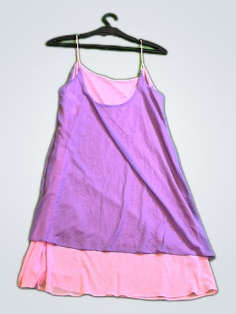 Pink and Purple Dress