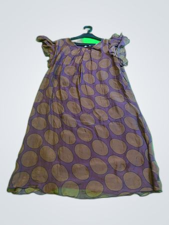 Cartoon Brand Polka Dot Dress