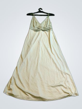 Unbranded White Slip Maxi Dress