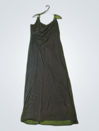 C&A Black Sparkly Maxi Dress