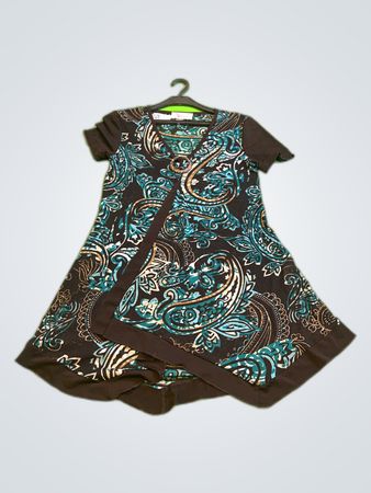 Armand Thierry Printed Wrap Dress