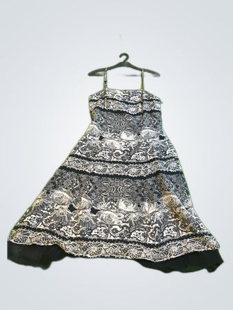 Steilmann Black and White Printed Maxi Dress