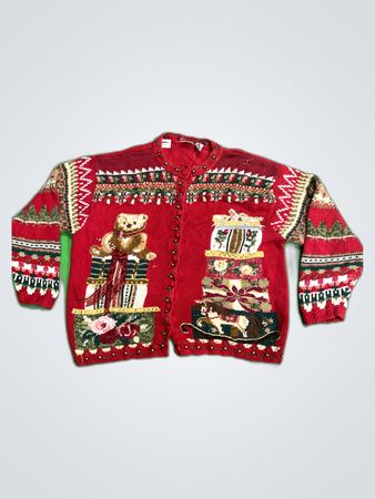 Carolina Colours Festive Knit Cardigan