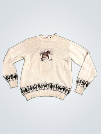 Grace Embroidered Knit Sweater