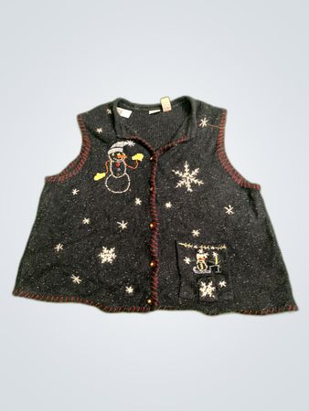 NorthCrest Snowman Vest