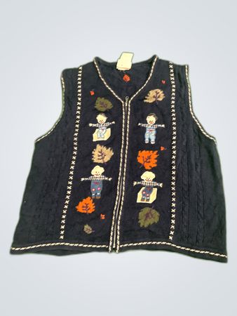 Northern Reflections Knitted Cardigan Vest