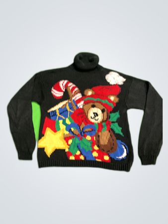 The Eagle's Eye Festive Turtleneck Sweater