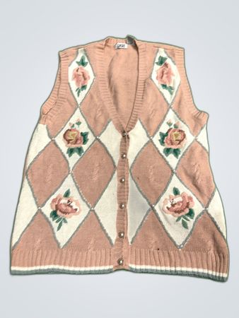 Lucia Knitted Cardigan Vest