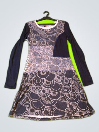 Smash! Long Sleeve Dress