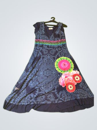 Desigual Printed Maxi Dress