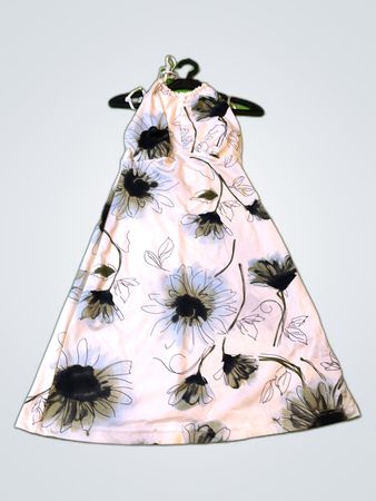 Floral Print Spaghetti Strap Maxi Dress